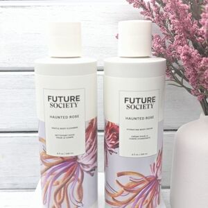 Future Society Haunted Rose Body Cleanser and Cream Set